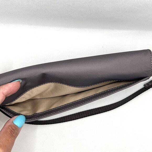 Lululemon Wallet Clutch Crossbody Lunar Rock Gray Organizer Bag - Picture 7 of 11